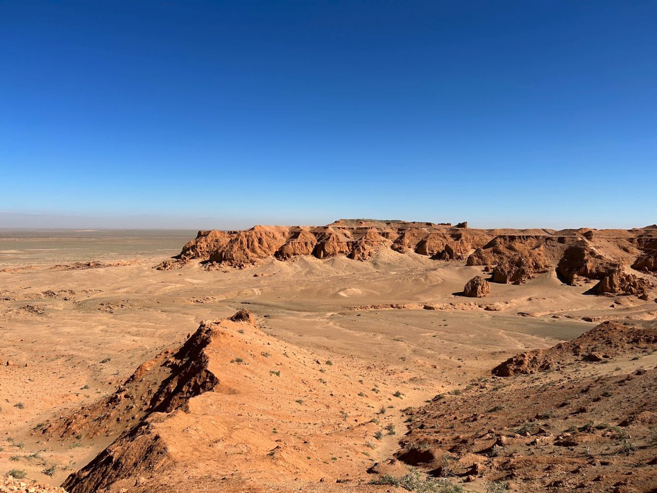 Flaming Cliffs of Mongolia