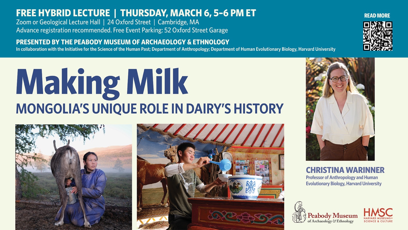 "Making Milk" Event Flyer